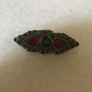 Antique glass Roman pendent